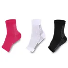Удобные мужские и женские Волшебные компрессионные эластичные носки, модные спортивные однотонные носки для защиты лодыжки и запястья с открытым носком