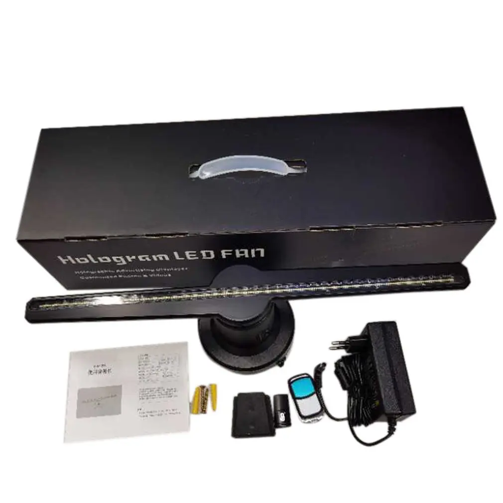 

3D Led Wifi Holografische Projector Display Fan Hologram Reclame Speler Acehe with remote control