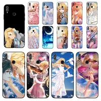 maiyaca japan anime your lie in april phone case for huawei honor 10 i 8x c 5a 20 9 10 30 lite pro voew 10 20 v30