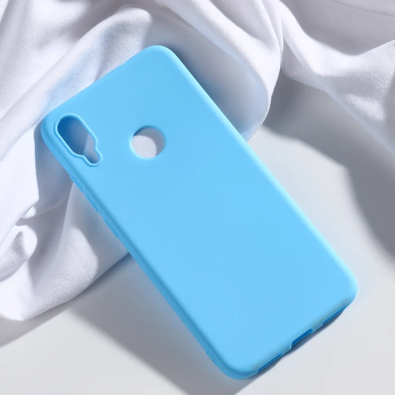 Skyblue Яркий Чехол для Xiao mi Red mi Note 7 6 5 K20 8 Pro чехол s Red mi 7A 6A 5A Prime Go Plus S2 Xio mi A3 9T 9 8 SE Lite силиконовый чехол - Цвет: Skyblue