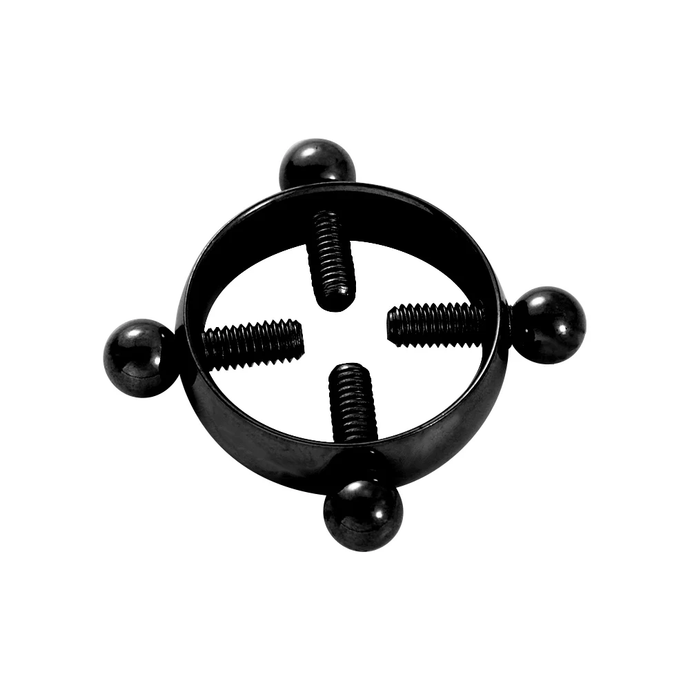 1 Pair Stainless Steel Round Non Piercing Nipple Ring Shield Body Jewelry Clamps Adult Game for Women | Украшения и аксессуары
