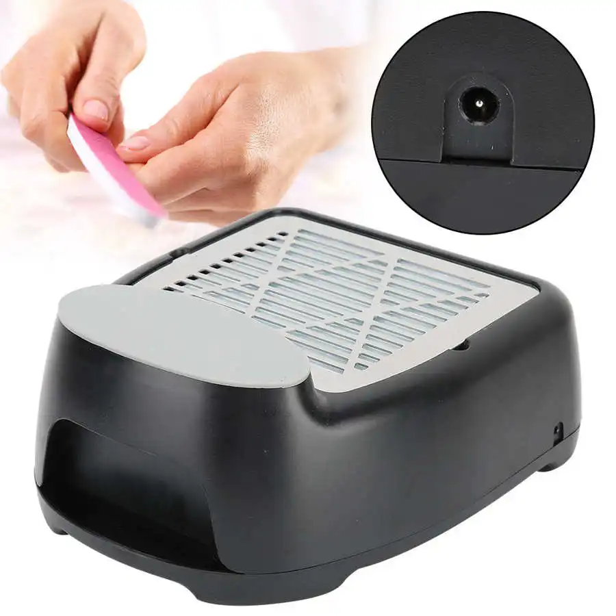 Маникюрный пылесос 30 Вт пылеуловитель для ногтей сильный всасывающий дизайна