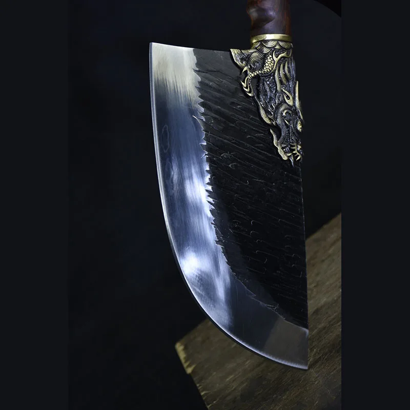 

Little Cook handmade forged kitchen chopping chef knife fixed blade Sharp Chinese meat cleaver vegetable cutter cooking tools