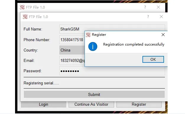 EFT Pro2 ключ/EFT+ FTP ключ 2 в 1 ключ