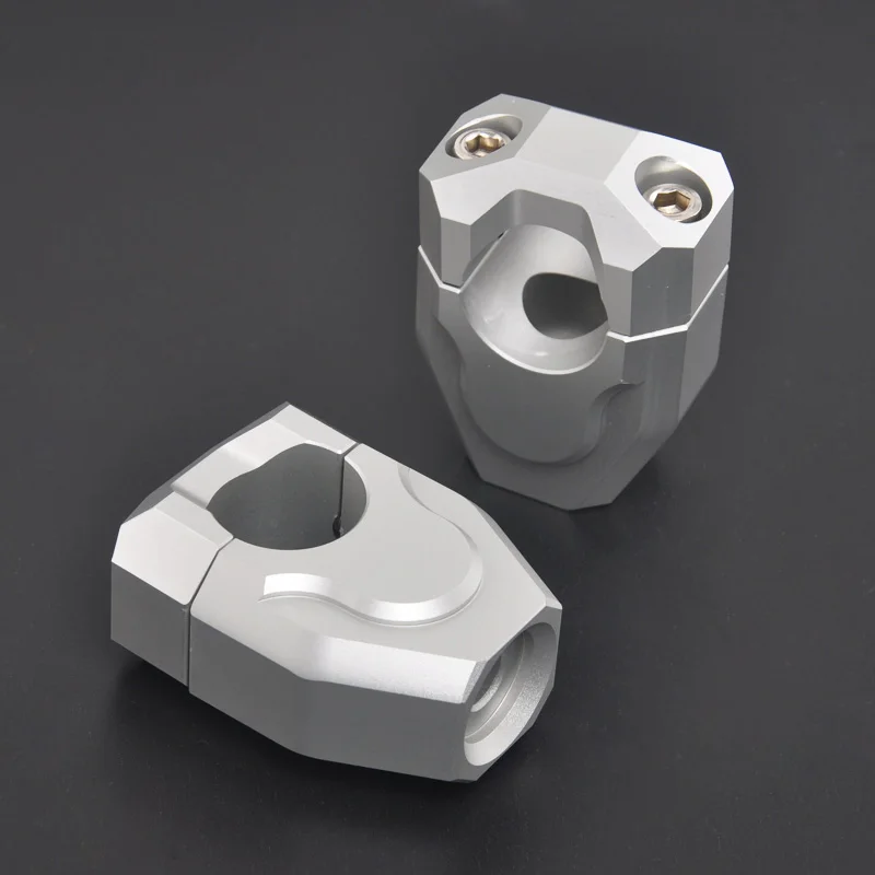 

For F800GS/F700GS/F650GS twin Motorcycle Handlebar Riser Clamp Extend Adapter for BMW F800GS/F700GS/F650GS twin