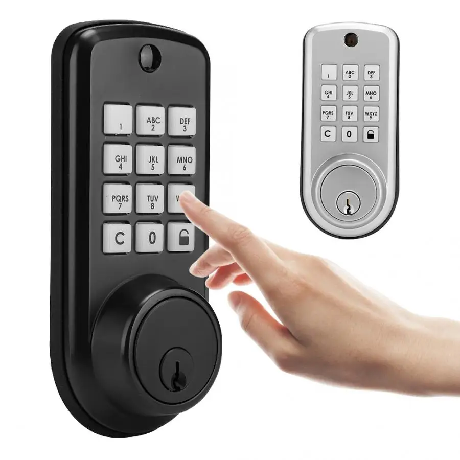 Блокировка паролем 2 36 76 дюйма Регулируемая блокировка смарт клавиатура с