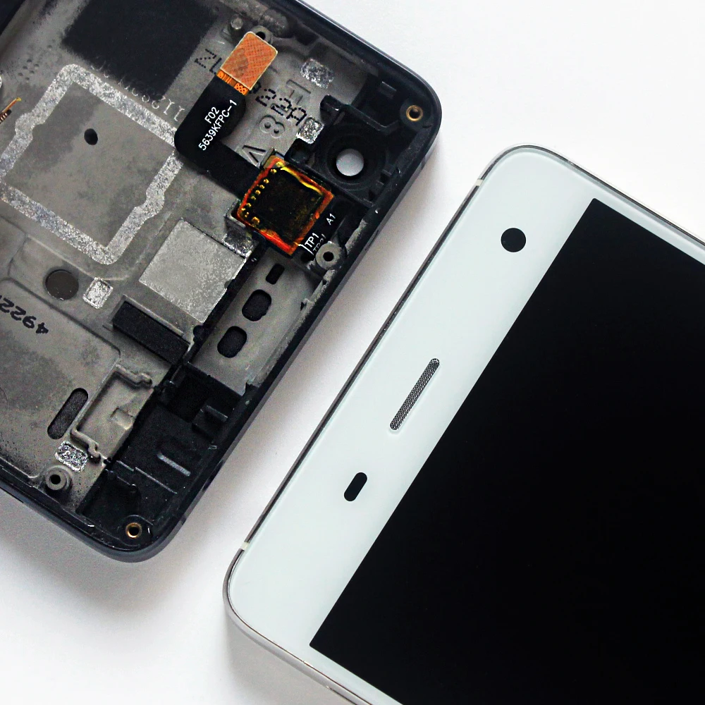 ЖК дисплей для Xiaomi m4 mi 4 mi4 сенсорный экран 5 0 дюйма дигитайзер в сборе рамка с