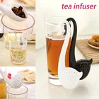 Творческий Лебедь Форма Чай заварки Чай сетчатые инструменты свободный Лебедь диффузор специй фильтр Чай заварки посуда Кухня аксессуары