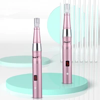 ckeyin professional derma roller microneedling pen microneedle therapy cartridge nano face skin care device home use spa tools