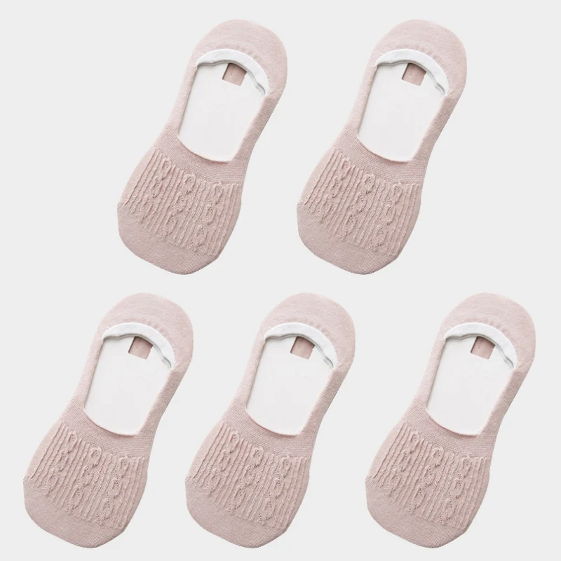 style I 5 pairs Новые Женские Повседневные Дышащие Короткие носки-башмачки модные невидимые Нескользящие хлопковые носки для девочек женские низкие Носки ярких цветов, 5 пар - Цвет: style I 5 pairs