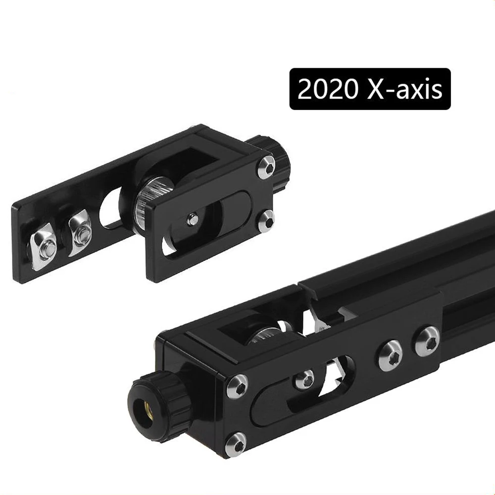Обновление 2020 V-слот профиль X-axis синхронный ремень тянущийся выпрямитель для