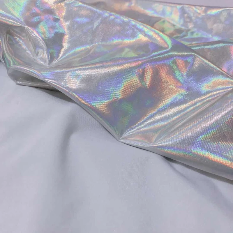 Бронзирующая растягивающаяся лазерная ткань практичная DIY скатерть для зонта