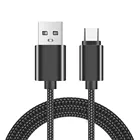 Кабель USB Type-C, Нейлоновый, для Samsung Galaxy A11, A21, A41, A51, A71, S8, S9, S10, S20 Plus, Note 8, 9, 10, 20