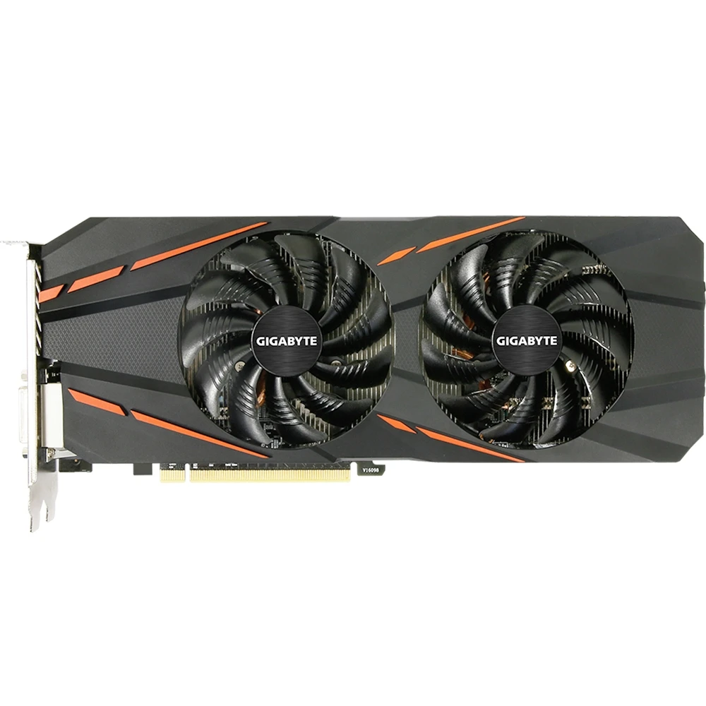 Видеокарта Gigabyte Gaming nVidia GeForce GTX 1060 1847MHz 6144MB 8008MHz 192 bit RTL [GV-N1060G1 GAMING-6GD 3.0] | Компьютеры и