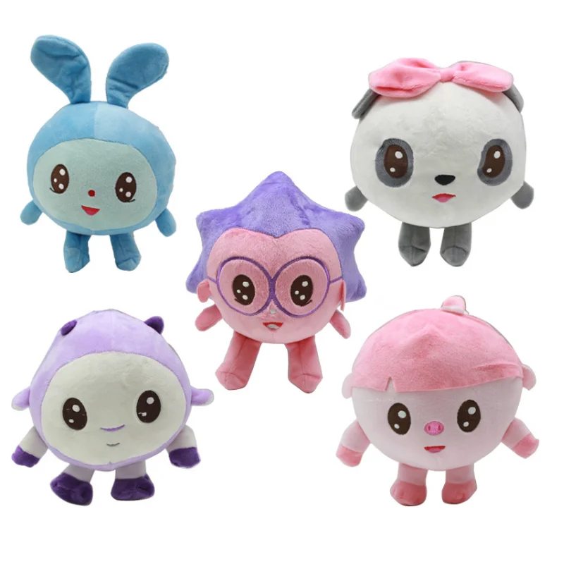 Модели 20 см русский мультяшный кролик панда свинья плюшевые игрушки мягкое