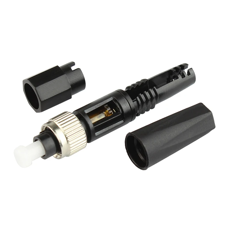 

50 pcs Ftth optical fiber connector FC/UPC covered wire fiber optic connector, fast connector FC quick assembly connector