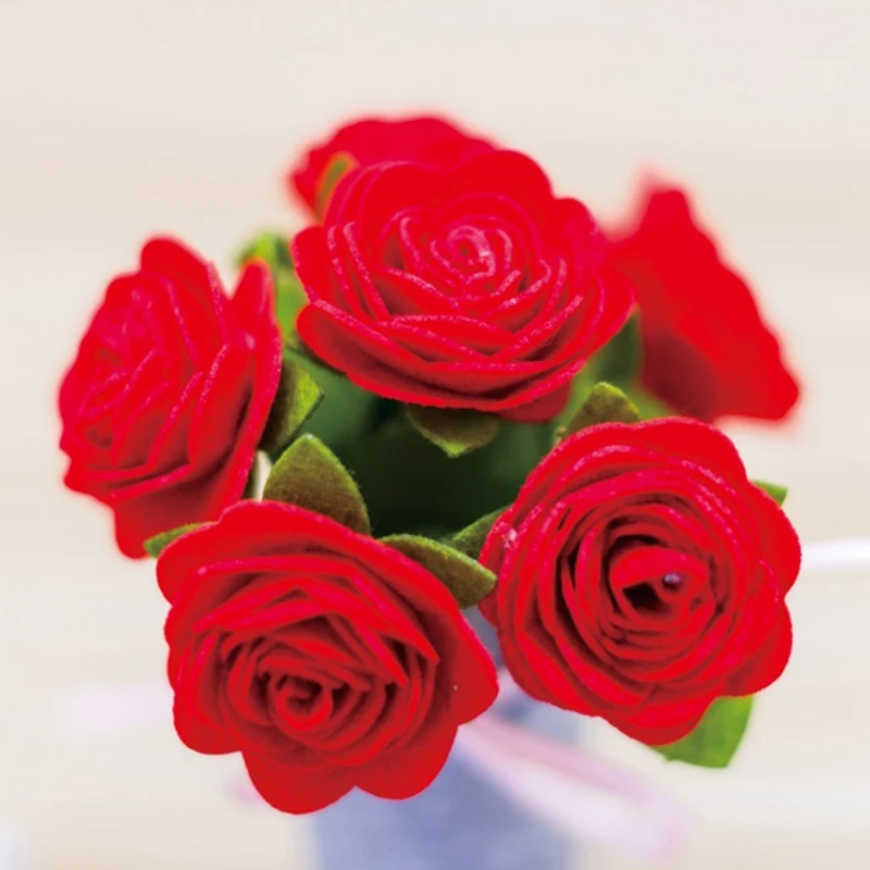 Фетровое ремесло сделай сам цветок розы для украшения дома цветы из фетровой