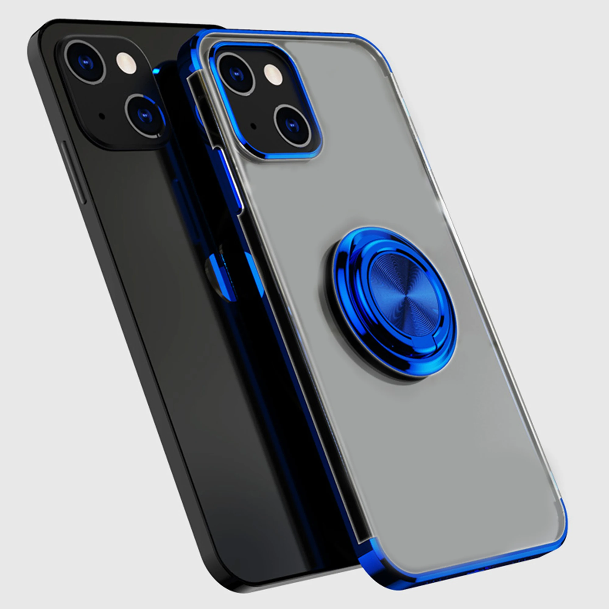 

Clear Case For iPhone 13 12 11 Pro Max Back TPU Shockproof Full Lens Protection Cover For iPhone XR XS 7 8 Plus Transparent Case