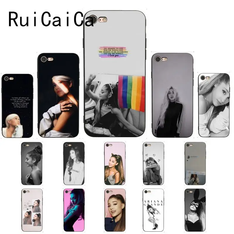 Ruicaica Ariana Grande God-это женский Coque Shell чехол для iPhone X XS MAX 6 6s 7 7plus 8 8Plus 5 5S SE XR 11 Pro Max |