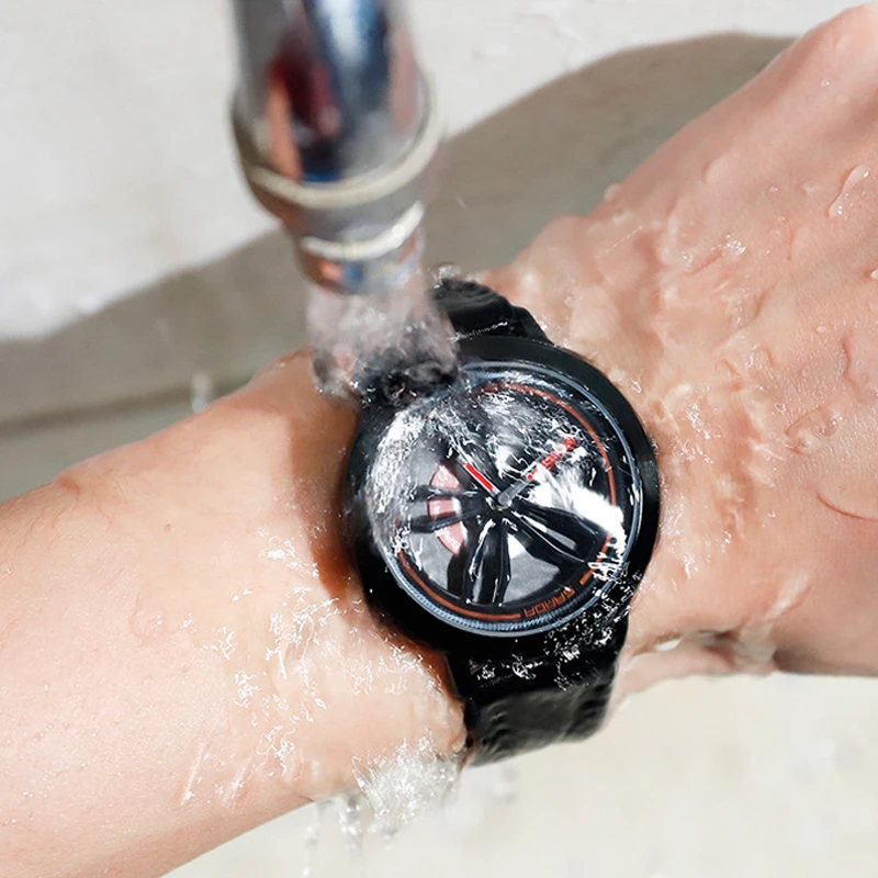 Часы наручные SANDA мужские с линзами роскошные брендовые ультратонкие деловые