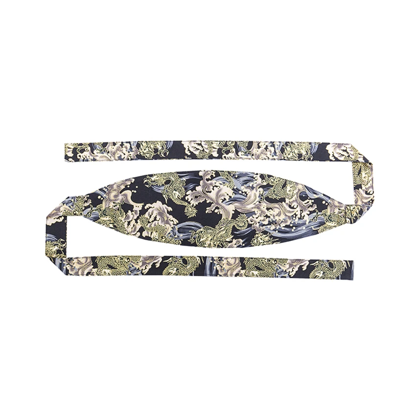 Японский стиль ретро Харадзюку кангава цветочный этнический Пояс Женская юката