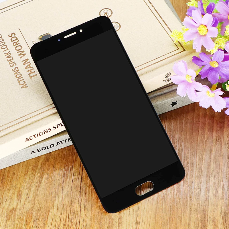 Для 5,5 ''Meizu MX6 M685U M685C M685Q M685M ЖК-дисплей+ сенсорный дигитайзер с рамкой Белый/Черный