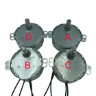 TYC-50TYC49TYJ5050TYZ, синхронный двигатель переменного тока 5 в 6 в 9 в 12 В 24 в 110 В 220-240 в 1,4-60 Гц,-60 обмин, надежный крутящий момент 4 Вт, пластиковая шестерня