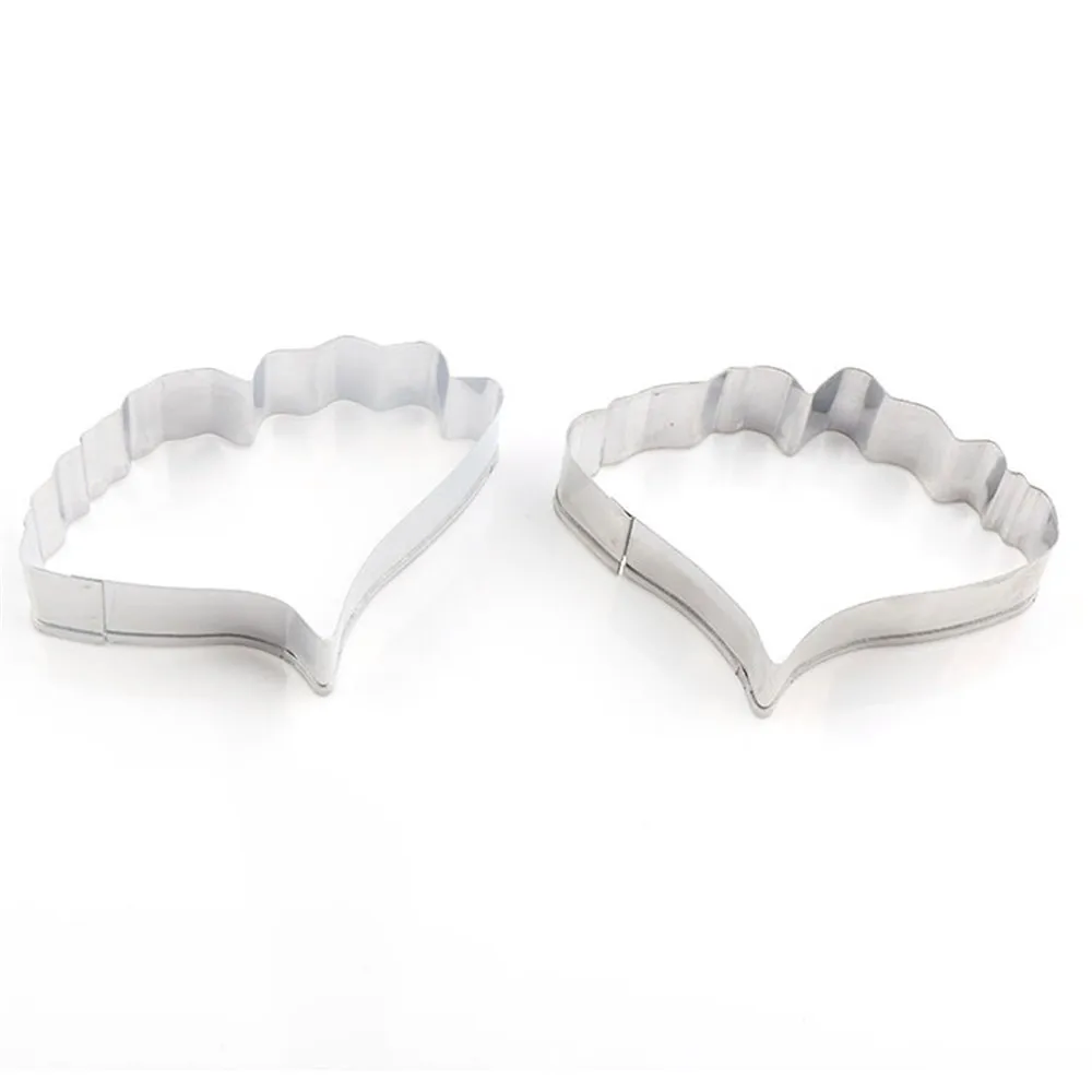 Форма для печенья торта из нержавеющей стали форма резки листьев гинкгобилоба