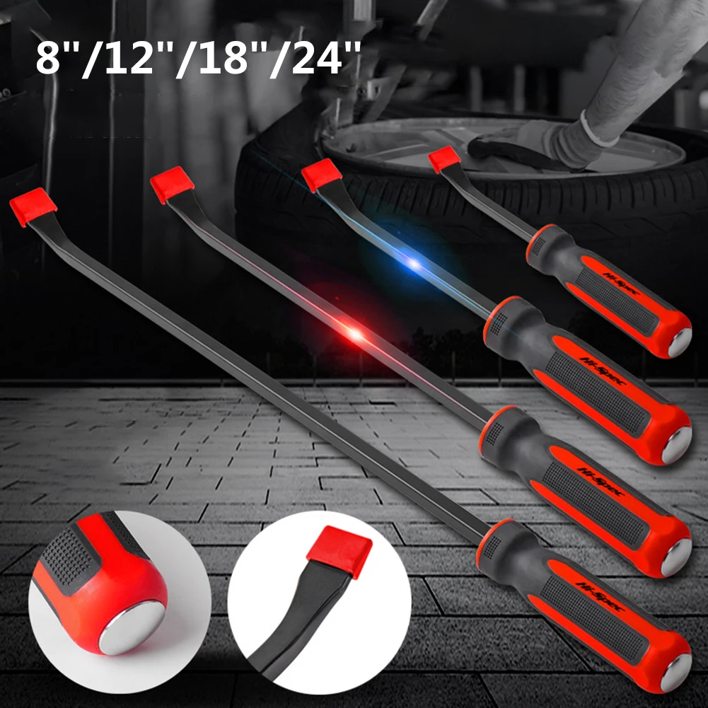 

Hi-Spec 1pc 8 12 18 24 Inch Pry Bar Heavy Duty Crowbar Strike Cap Nail Puller Chisel Car Repair Tool Remover Removal Hand Tools