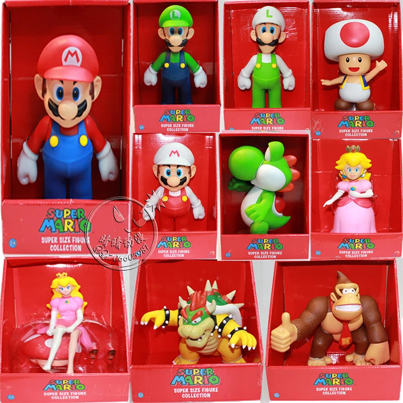 25 см с рисунком из игры &quotБратья Супер Марио&quot Варио Марио и Луиджи