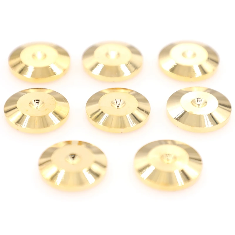 8 шт. усилитель дома Динамик коврик настольный кронштейн Медь основа подвеска