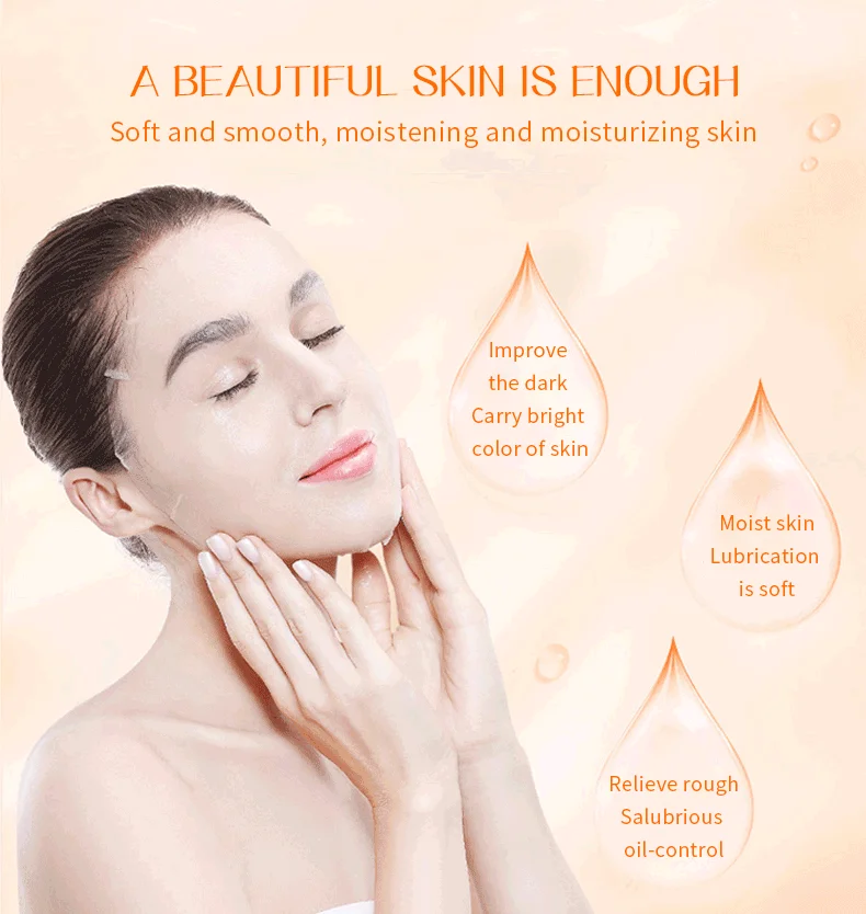 20 шт. увлажняющая и осветляющая маска для лица|Дневные крема увлажнители| |