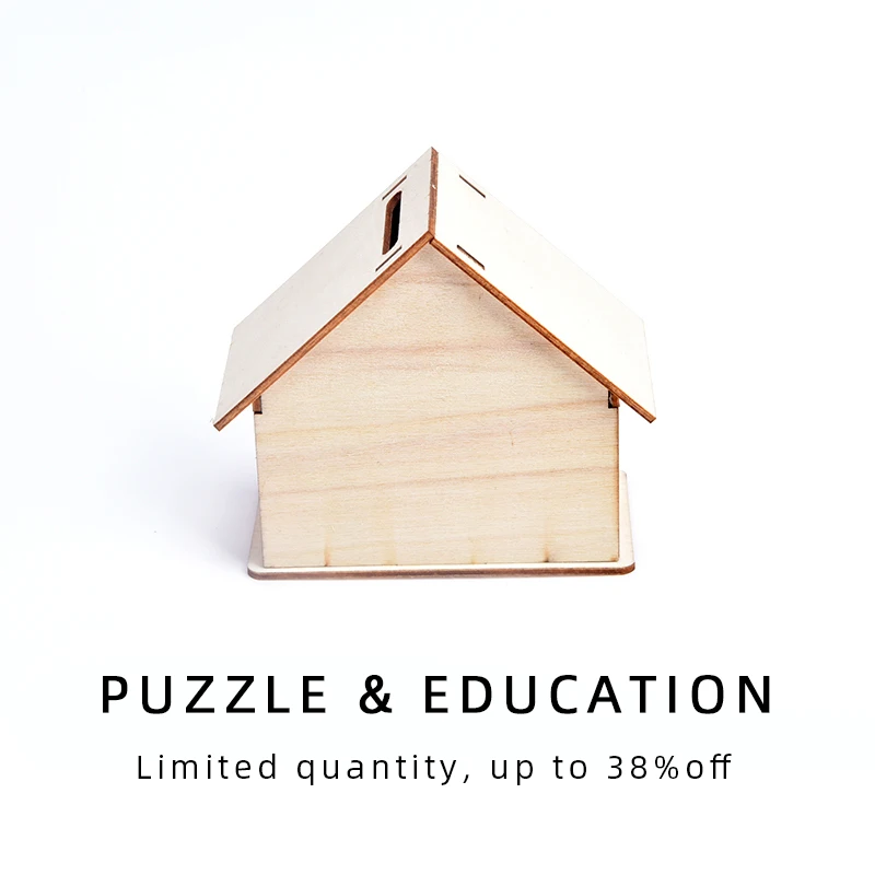 SZ Паровая деревянная игрушка для рисования краски заготовка денежный горшок