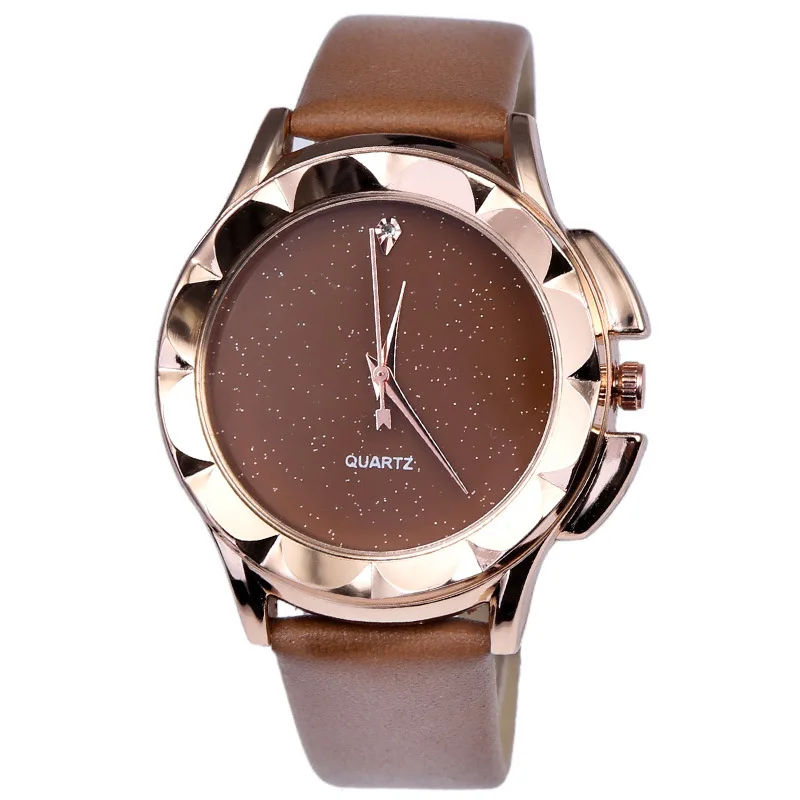 Новые женские часы модные корейские кварцевые спортивные водонепроницаемые с