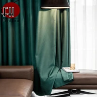 vertical green 100 blackout curtains for living room silky luster solid drapes window curtains for bedroom custom size