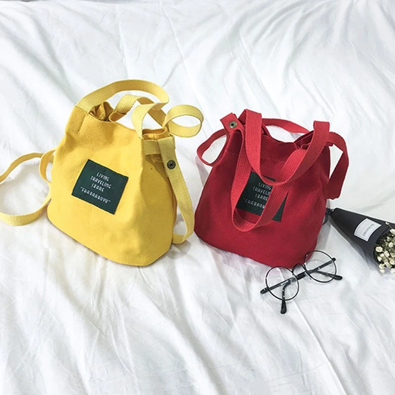 2 шт. модная женская Холщовая Сумка через плечо сумка-тоут милая дорожная сумка