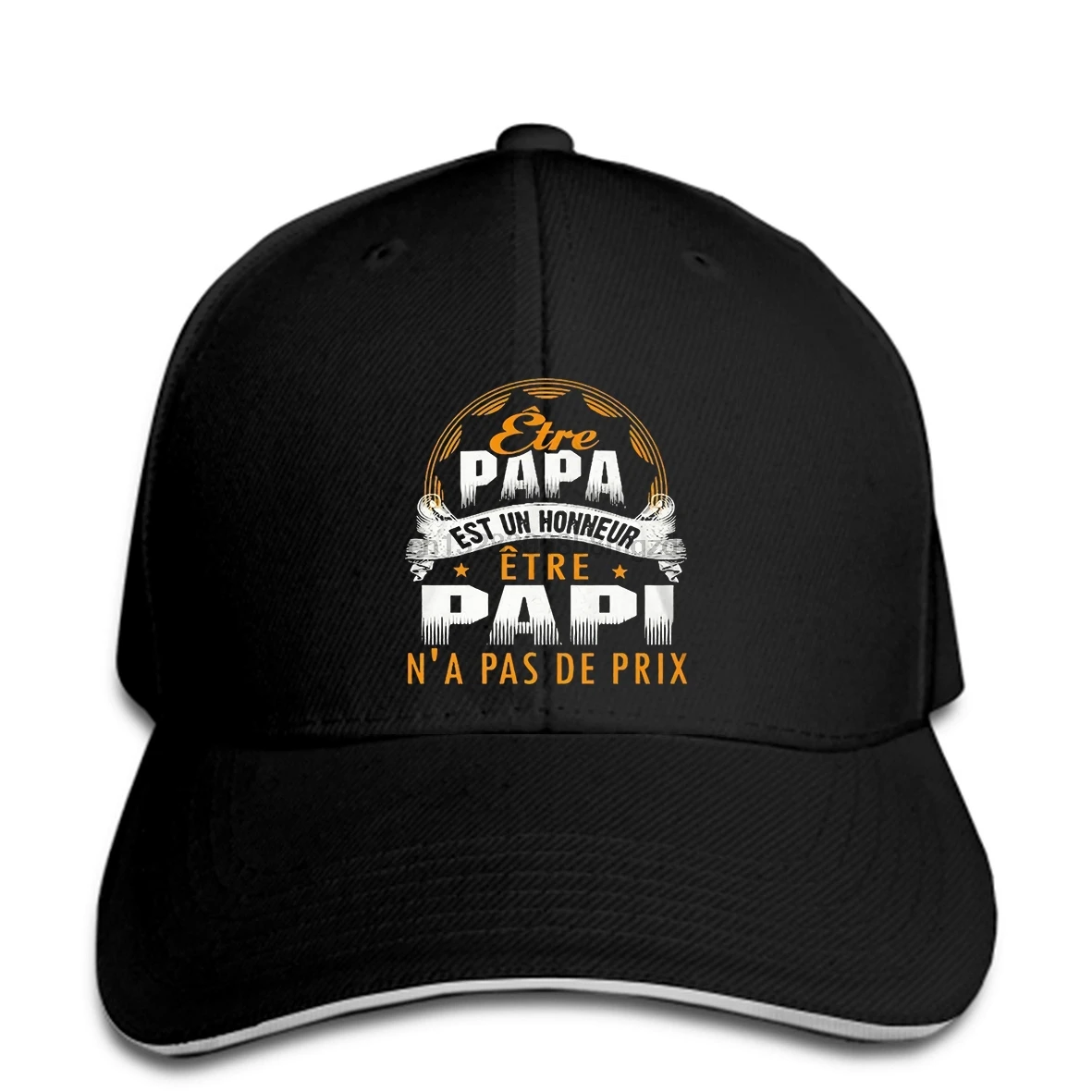 Новинка бейсболка Papa Est Un Honneur non De Prix Мужская Бейсболка элегантная Снэпбэк Кепка