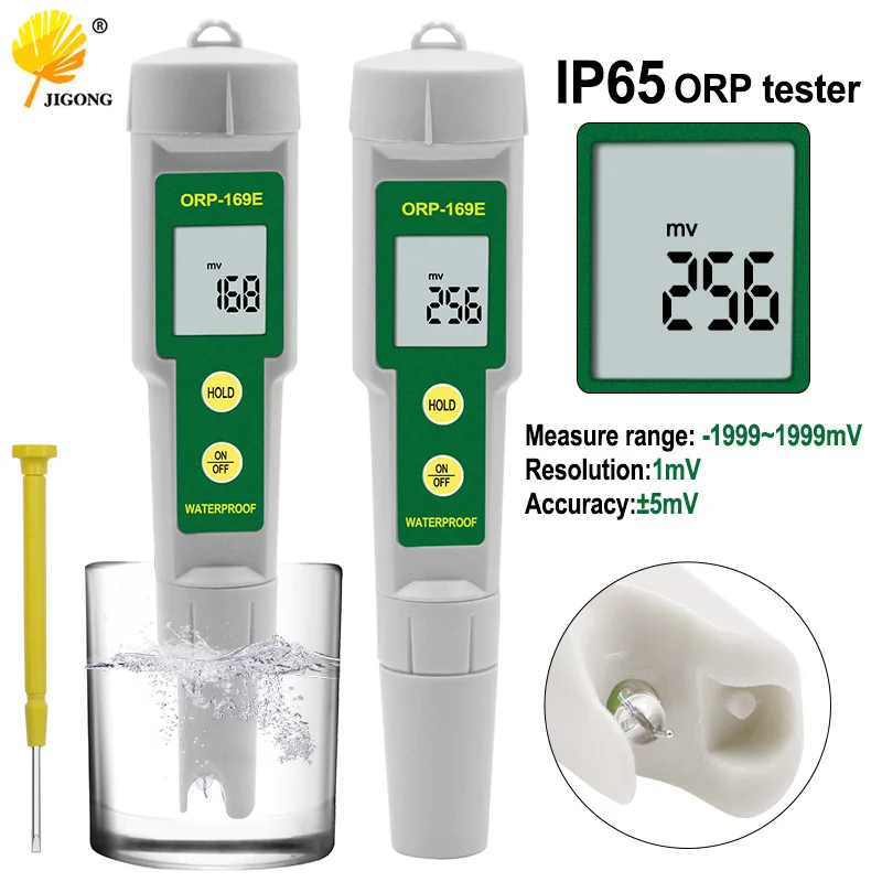 Портативный водонепроницаемый измеритель окислительного потенциала
