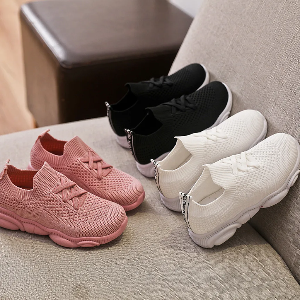 

2021 New Summer Kids Shoes Cut-outs Air Mesh Breathable Fashion Shoes For Boys Girls Children Sneakers Baby Boy Girl Sandals