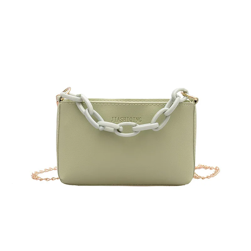 

2020 chain small ins spring and summer Korean version of the new small square bag female wild texture shoulder messenger handbag