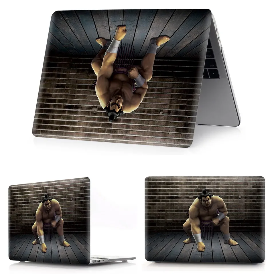 Sumo 3D Чехол для ноутбука MacBook Air 11 13 дюймов A1466 A1932 Pro 12 13 15 retina A1502 A1706 A1708 A1989 сумо чехол - Цвет: Sumo 3D