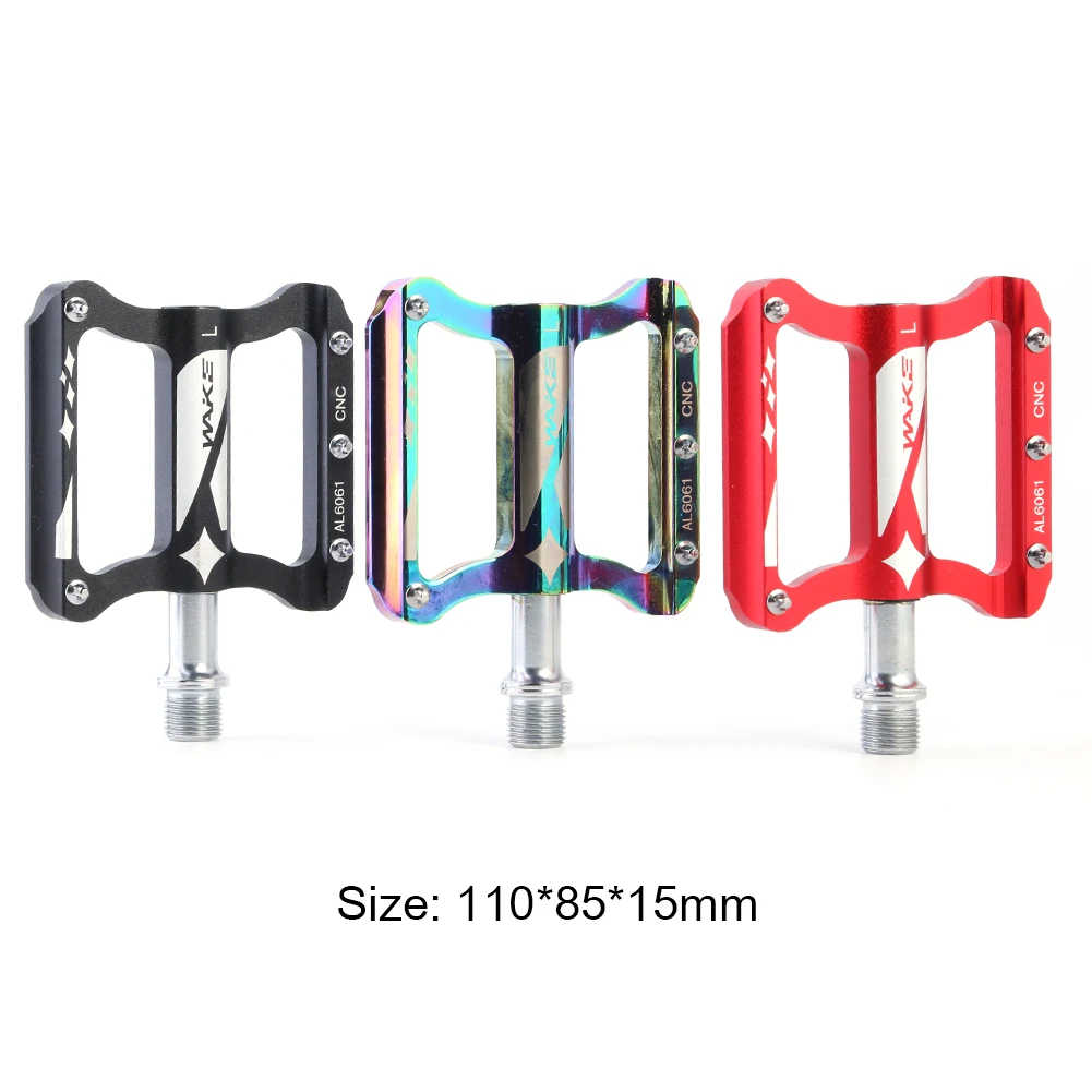 

Aluminum Bicycle Foot Pedal Cycling Pedal Parts Folding Road Bike Lightweight for Outdoor Cycle Biking Entertainment