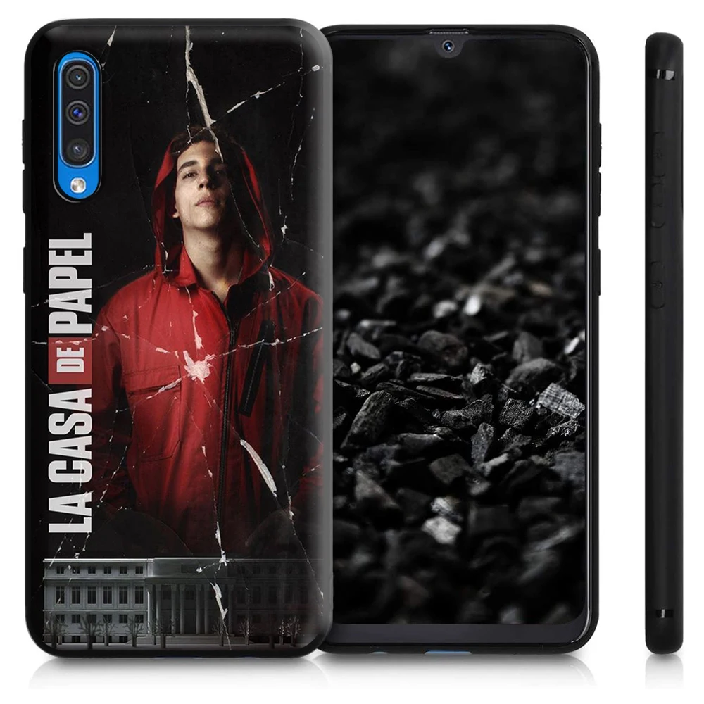 Силиконовый чехол La Casa De Papel для Samsung Galaxy Note 20 10 9 8 S20 Fe S10 S10E S9 S8 Plus Ultra Lite S7 Edge |