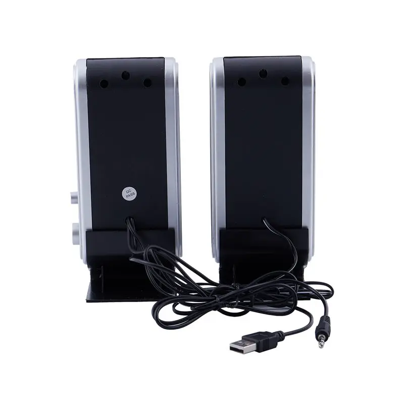 Новый 120W USB Мощность настольный компьютер Тетрадь o Динамик 3 5 мм разъем для