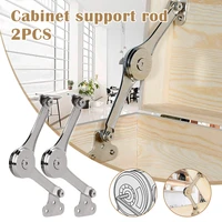 2pcs heavy duty lid support hinges soft close folding lid stay hinge keep lid hinge open for cabinet kitchen wardrobe th