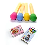 8 pcspack cute kawaii matches eraser lovely colored eraser for kids students kids creative item gift
