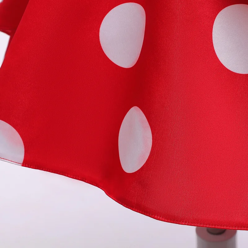 Карнавальное платье для девочек на день рождения красная жука игрушки ретро