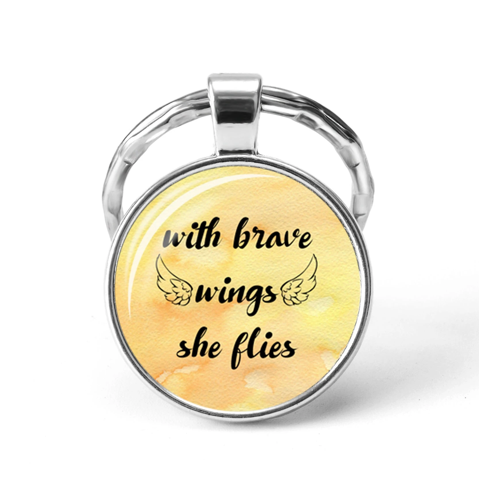 Новинка 2019 модный брелок Be Brave для автомобильных ключей аксессуары сумки модные