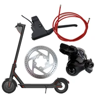 electric scooter disc brake brake handle rear wheel disc brake rotor 110mm brake cable 1900mm for xiaomi m365 electric bike