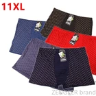 Мужские трусы-боксеры больших и высоких размеров, очень большие размеры, мужское нижнее белье, размера плюс трусы без рукавов, 11x 9XL 10XL